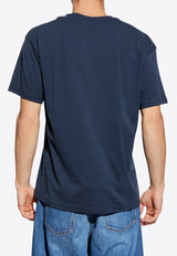 Givenchy Afternoon Light Print T-shirt Navy BM71N K3YRL-499