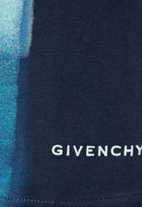 Givenchy Afternoon Light Print T-shirt Navy BM71N K3YRL-499