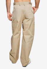 Givenchy Straight-Leg Cargo Pants Beige BM51M 2164Q-250