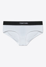 Tom Ford Elastic-Waistband Logo Briefs KNJ004 JEX011-AW002