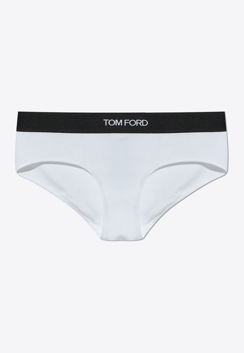 Tom Ford Elastic-Waistband Logo Briefs KNJ004 JEX011-AW002