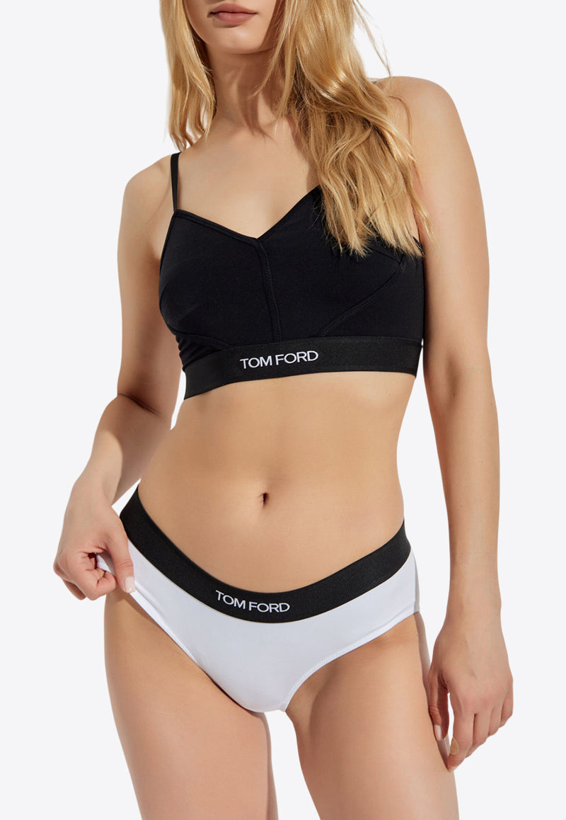 Tom Ford Elastic-Waistband Logo Briefs KNJ004 JEX011-AW002