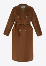 Max Mara Madame Wool Oversized Coat Brown MADAME 2521018011-010
