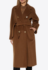 Max Mara Madame Wool Oversized Coat Brown MADAME 2521018011-010
