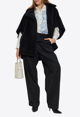 Max Mara Nabil Long-Sleeved Printed Silk Shirt White NABIL 2521116061-001