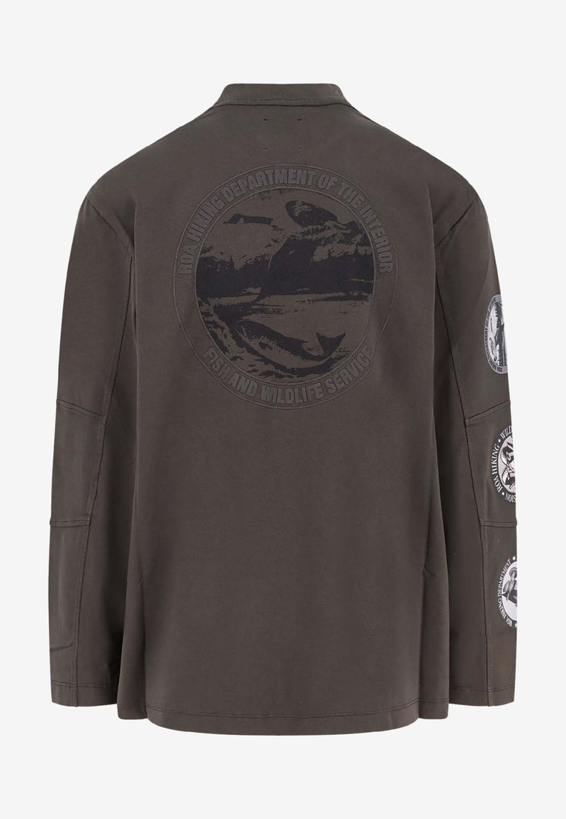 ROA Division Organic Long-Sleeved T-shirt Gray RBMW0434JY39_BLK0029_OneColor_31183825
