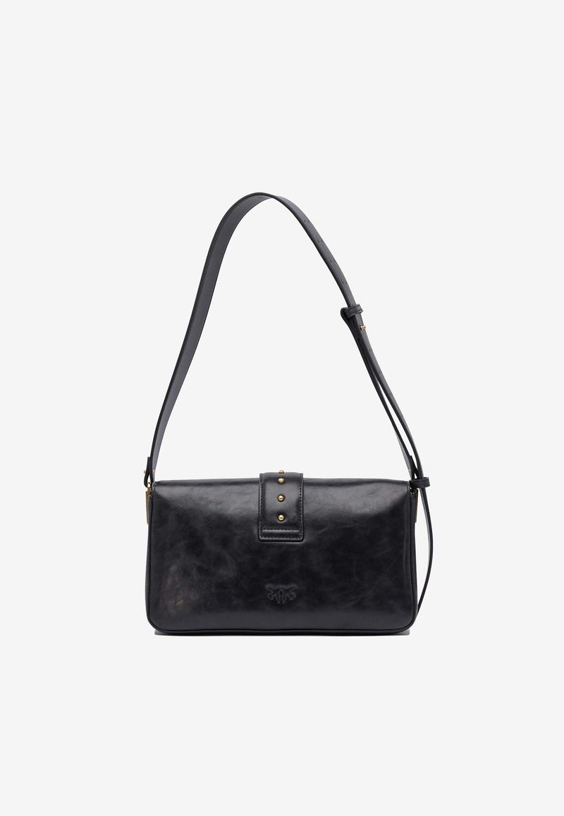 PINKO Classic Love One Shoulder Bag Black 104524A2C2Z99Q_81553