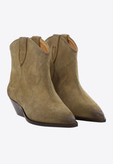 Isabel Marant Dewina Western Ankle Boots Brown 23PBO0002FAA1A03S50TA_82127