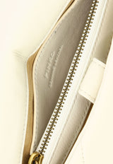 PINKO Small Love Puff Crossbody Bag in Nappa Leather Cream 100039A0F2Z14Q_82651