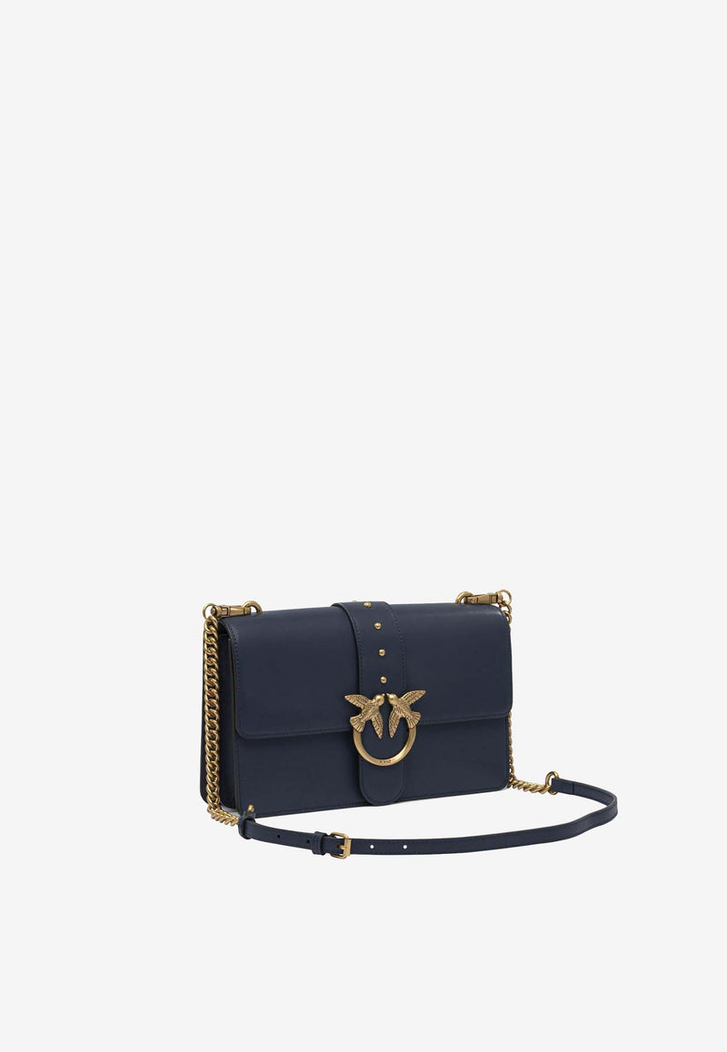 PINKO Medium Love Bag One Handbag  Navy 105857A0F1G08Q_82971