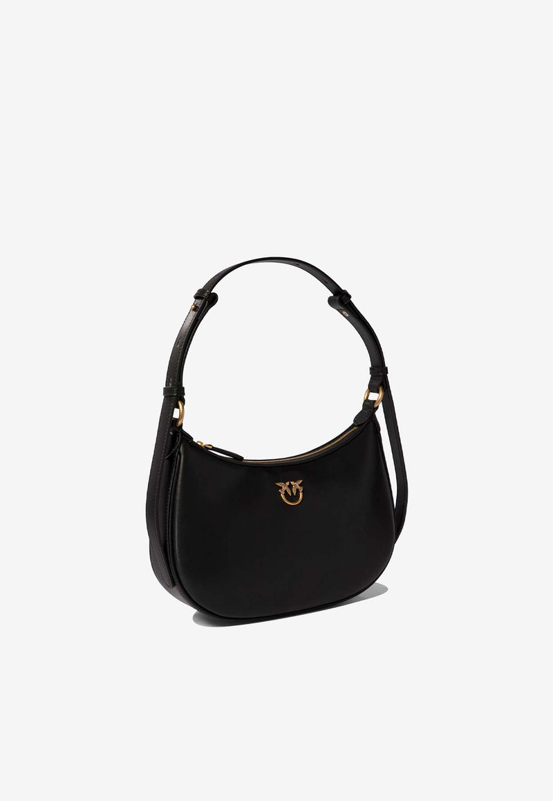 PINKO Mini Half Moon Shoulder Bag  Black 102790A0F1Z99Q_82692