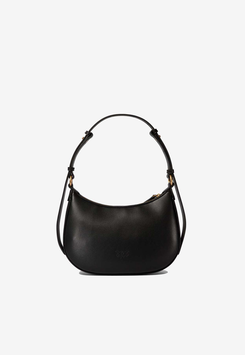 PINKO Mini Half Moon Shoulder Bag  Black 102790A0F1Z99Q_82692
