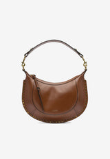 Isabel Marant Naoko Leather Shoulder Bag Brown 23PPP0001FAA1C01M50CO_82222