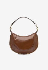 Isabel Marant Naoko Leather Shoulder Bag Brown 23PPP0001FAA1C01M50CO_82222