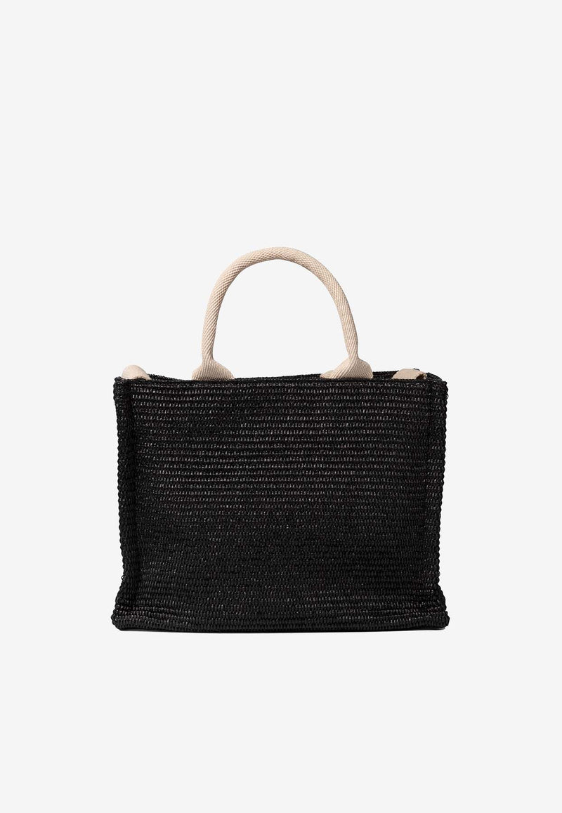 Marni Small East-West Raffia Tote Bag Black SHMP0077U0P3860Z1Q44_ca4cf929-40a9-4405-bdce-7822604c944c