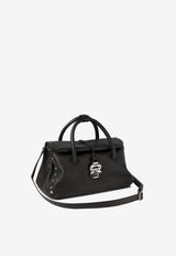 Zanellato Dotta Leather Top Handle Bag Black DOTTA CENTAURO S0687501120000Z0001_81922