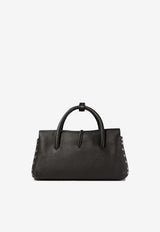 Zanellato Dotta Leather Top Handle Bag Black DOTTA CENTAURO S0687501120000Z0001_81922