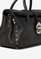 Zanellato Dotta Leather Top Handle Bag Black DOTTA CENTAURO S0687501120000Z0001_81922