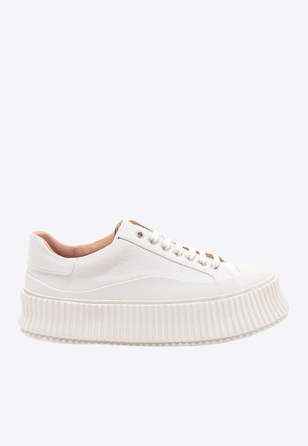 Jil Sander Low-Top Leather Sneakers White J15WS0002P2965_107_White_29844442