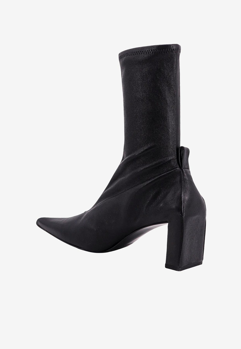 Jil Sander 65 Leather Mid-Calf Boots Black J15WU0046P5810_001_Black_29840073