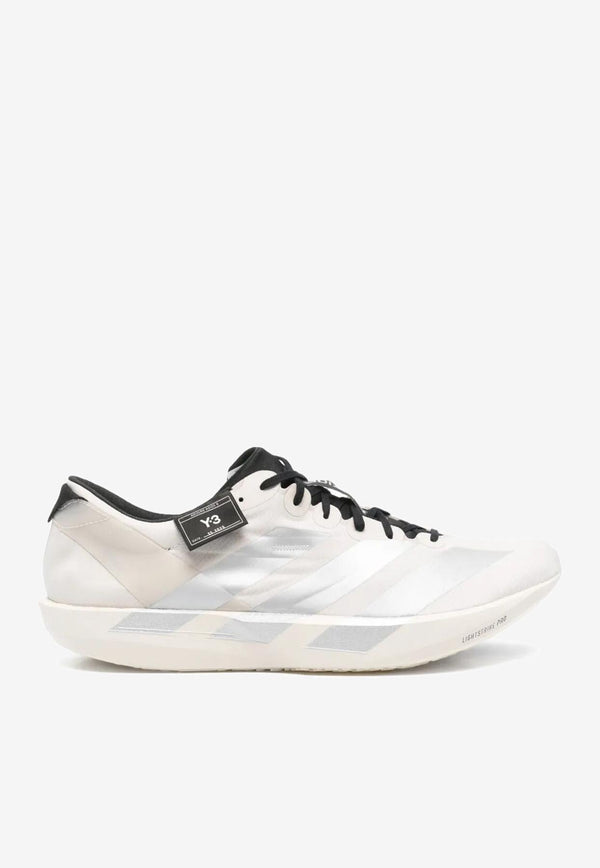 Adidas Y-3 Adios 9  Low-Top Sneakers White JS3152_ALUMIN_ALUMIN/BLACK_32772248