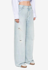 Golden Goose DB Ripped Boyfriend Jeans Blue GWP02079P001850_50134_CLOUD BLUE_32774264