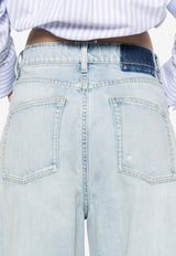 Golden Goose DB Ripped Boyfriend Jeans Blue GWP02079P001850_50134_CLOUD BLUE_32774264