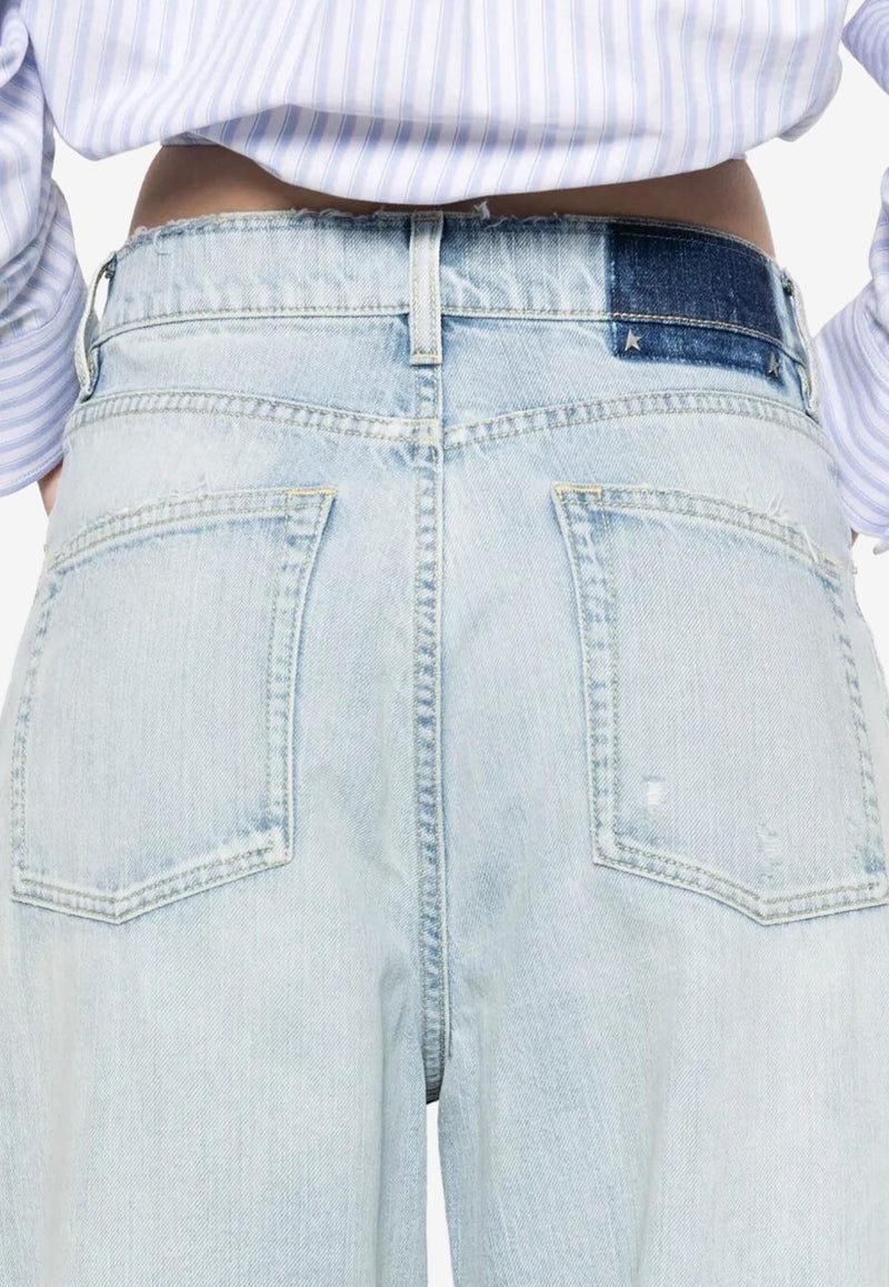 Golden Goose DB Ripped Boyfriend Jeans Blue GWP02079P001850_50134_CLOUD BLUE_32774264