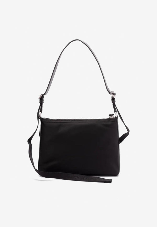 Givenchy Voyou Grained Leather Messenger Bag Black BKU04WK1ZV_001_Black_32772772