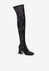 Chloé Janis 80 Over-The-Knee Boots Black CHC25A11HSV001_Black_32772853