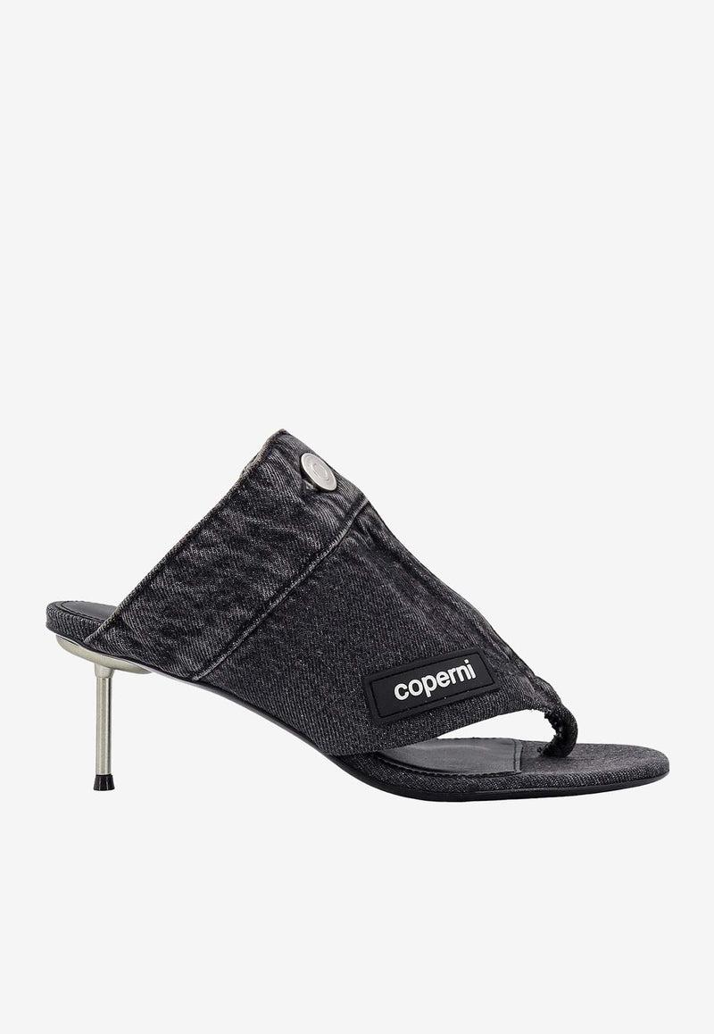 Coperni 70 Denim Thong Sandals Gray COPSH51202_GREY_Grey_32772288