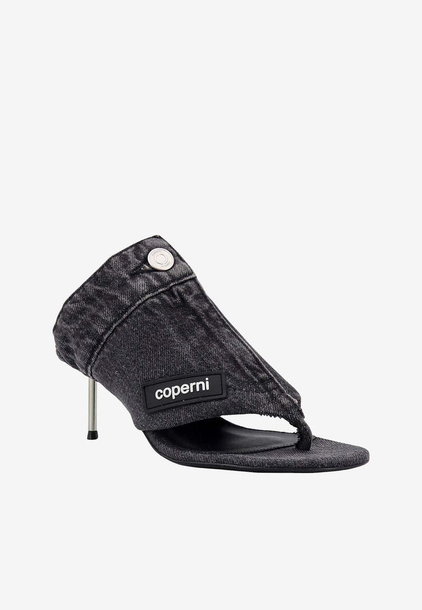 Coperni 70 Denim Thong Sandals Gray COPSH51202_GREY_Grey_32772288