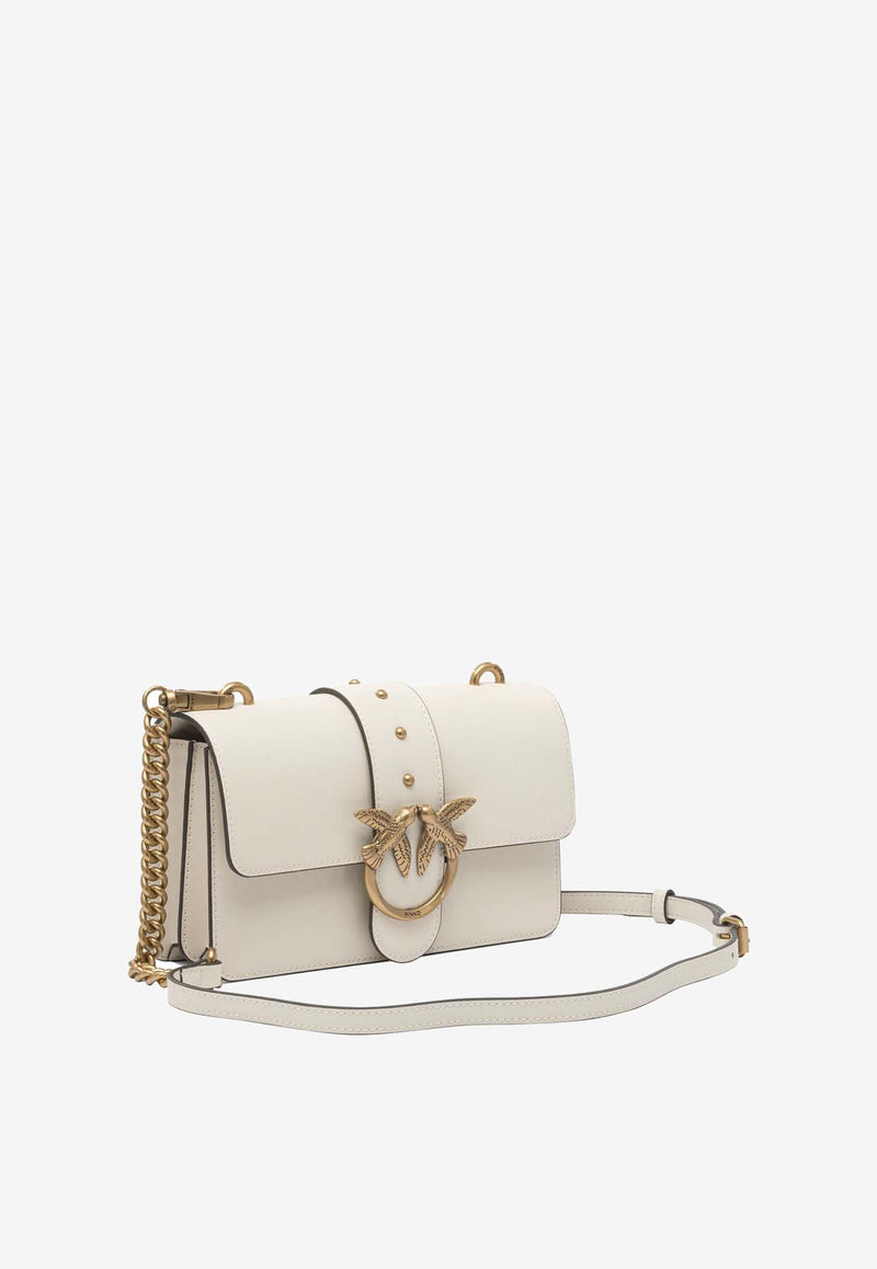 PINKO Love One Crossbody Bag White 105856A0F1Z14Q_f2ee78ec-d935-47af-a7fc-7b2f9ffcd79b