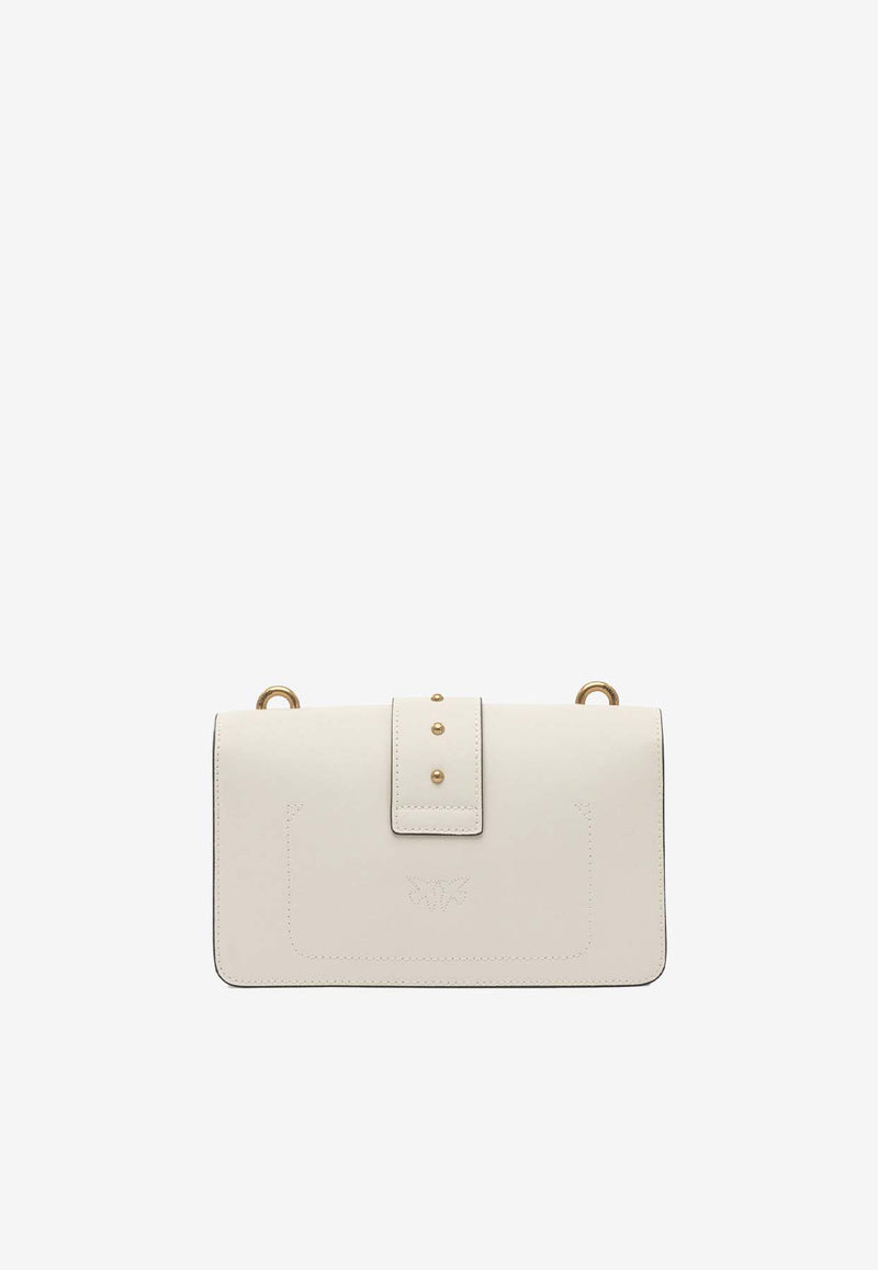 PINKO Love One Crossbody Bag White 105856A0F1Z14Q_f2ee78ec-d935-47af-a7fc-7b2f9ffcd79b