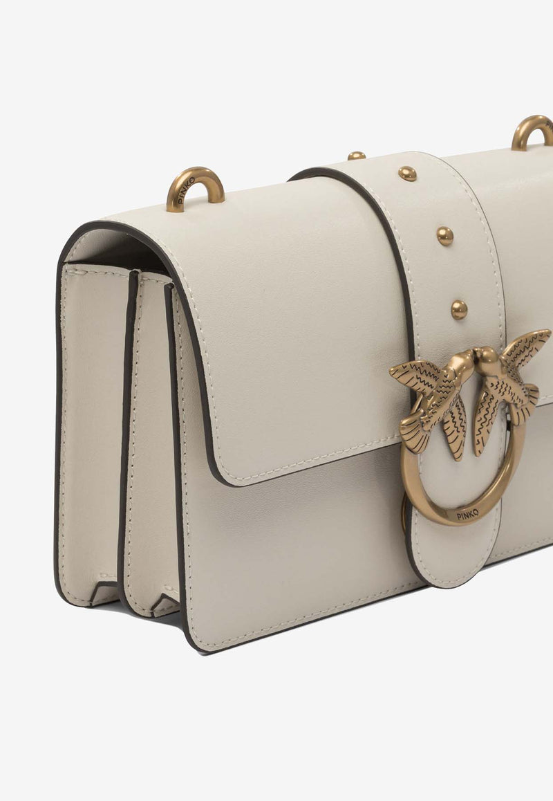 PINKO Love One Crossbody Bag White 105856A0F1Z14Q_f2ee78ec-d935-47af-a7fc-7b2f9ffcd79b