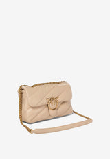 PINKO Medium Classic Love Puff Crossbody Bag Beige 100038A0F2C50Q_2fa523ef-27b5-47a9-8b75-57ec1c92619d