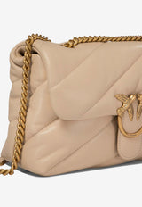 PINKO Medium Classic Love Puff Crossbody Bag Beige 100038A0F2C50Q_2fa523ef-27b5-47a9-8b75-57ec1c92619d