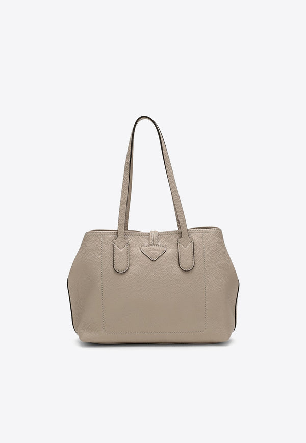 Longchamp Medium Roseau Tote Bag in Leather 10183968/N_LONG-266