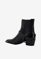 Celine Isaac Leather Boots Black 356903963C_38NO_Black_29849595