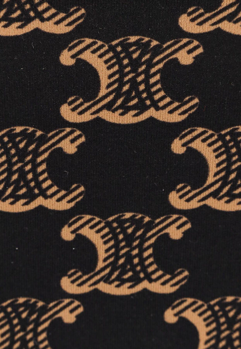 Celine Triomphe Print Bikini Bottom Brown 2Z273939T_17BR_Brown_29853932