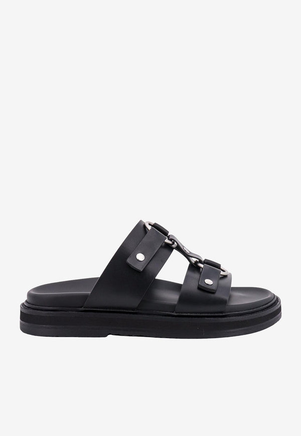 Celine Tippi Leather Sandals Black 353913778C_38NO_Black_29851995