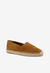 Celine Logo Suede Espadrilles Brown 359633003C_19DT_Brown_29850968