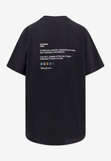 Coperni X Disney Jasmine T-shirt Black DJS03F5036JAS_BLK_Black_32772280