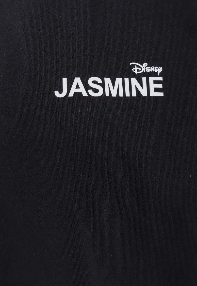 Coperni X Disney Jasmine T-shirt Black DJS03F5036JAS_BLK_Black_32772280