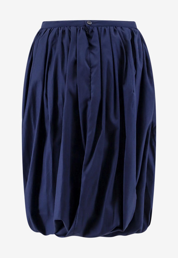 Marni Midi Balloon Gathered Skirt Blue GOMA0597A0UTC223_00B99_Blue_32943256