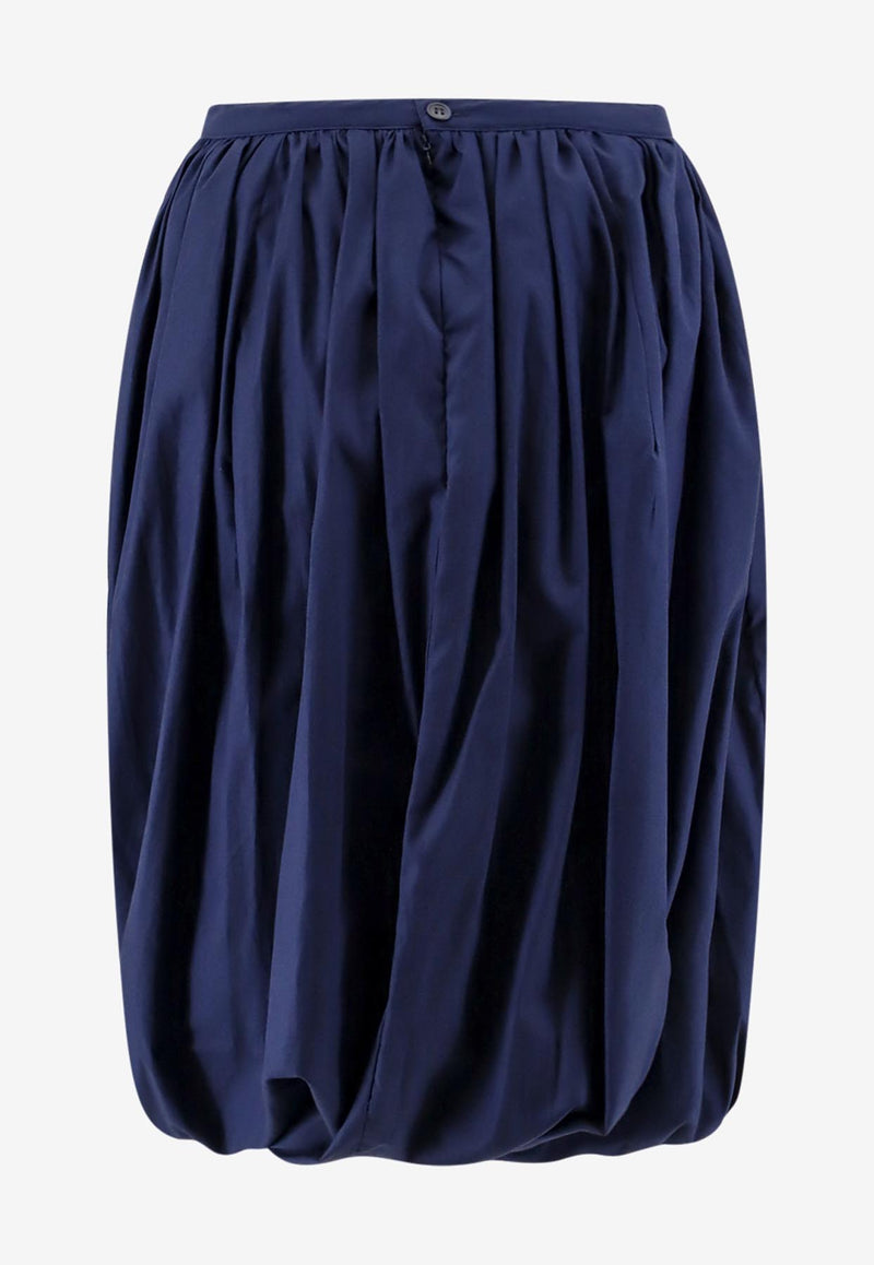 Marni Midi Balloon Gathered Skirt Blue GOMA0597A0UTC223_00B99_Blue_32943256