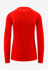 Marni Double-Layered Crewneck Sweater Red GCMD0456A0UFV216_00R60_Red_32943238