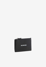 Balenciaga Logo Print Long Cardholder Black 6405351IZI31090_82391