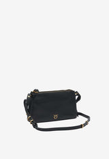 PINKO Mini Leather Double Bag  Black 105359A0QOZ99Q_fb2812b0-0692-42d6-9ef8-f1e989e93a47
