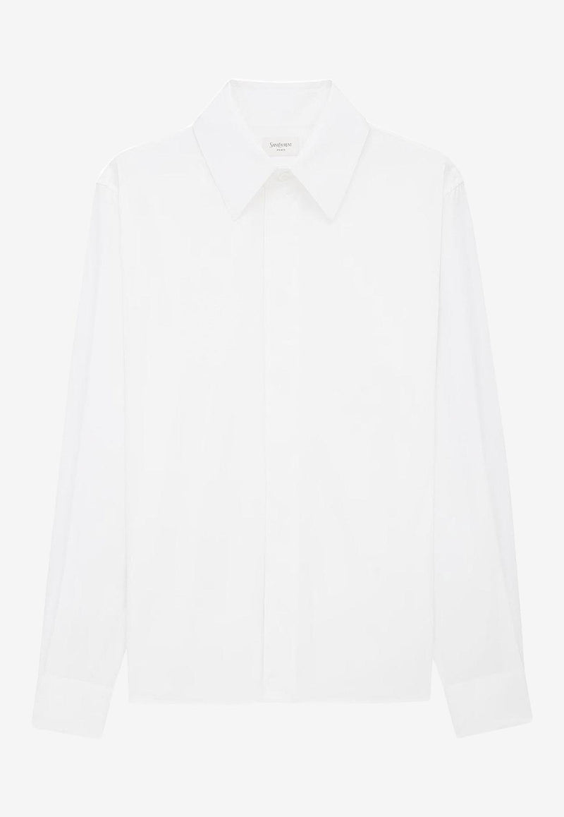 Saint Laurent Cassandre Formal Shirt White 826821Y217W9000_White_29853835